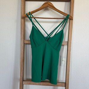 Express Strappy Emerald Green Camisole